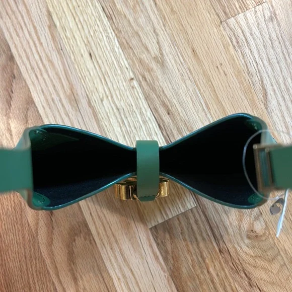 NWT Palm Angels Palm Tree Leather Hobo Bag - Picture 11 of 12